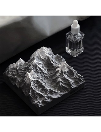 Snow Mountain Range Diffuser Stone