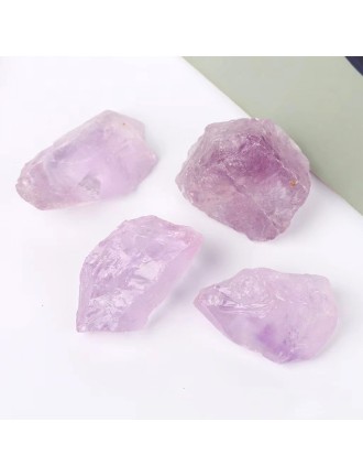 Natural Light Amethyst Diffuser Stone