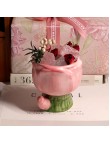 Rose Dried Flower Pink Diffuser Stone