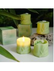 Bamboo Tube Shaped Scented Candles