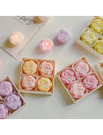 Flower Shaped Scented Candles